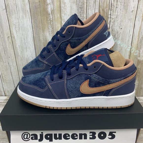 Jordan Shoes - Air Jordan 1 Low Jeans